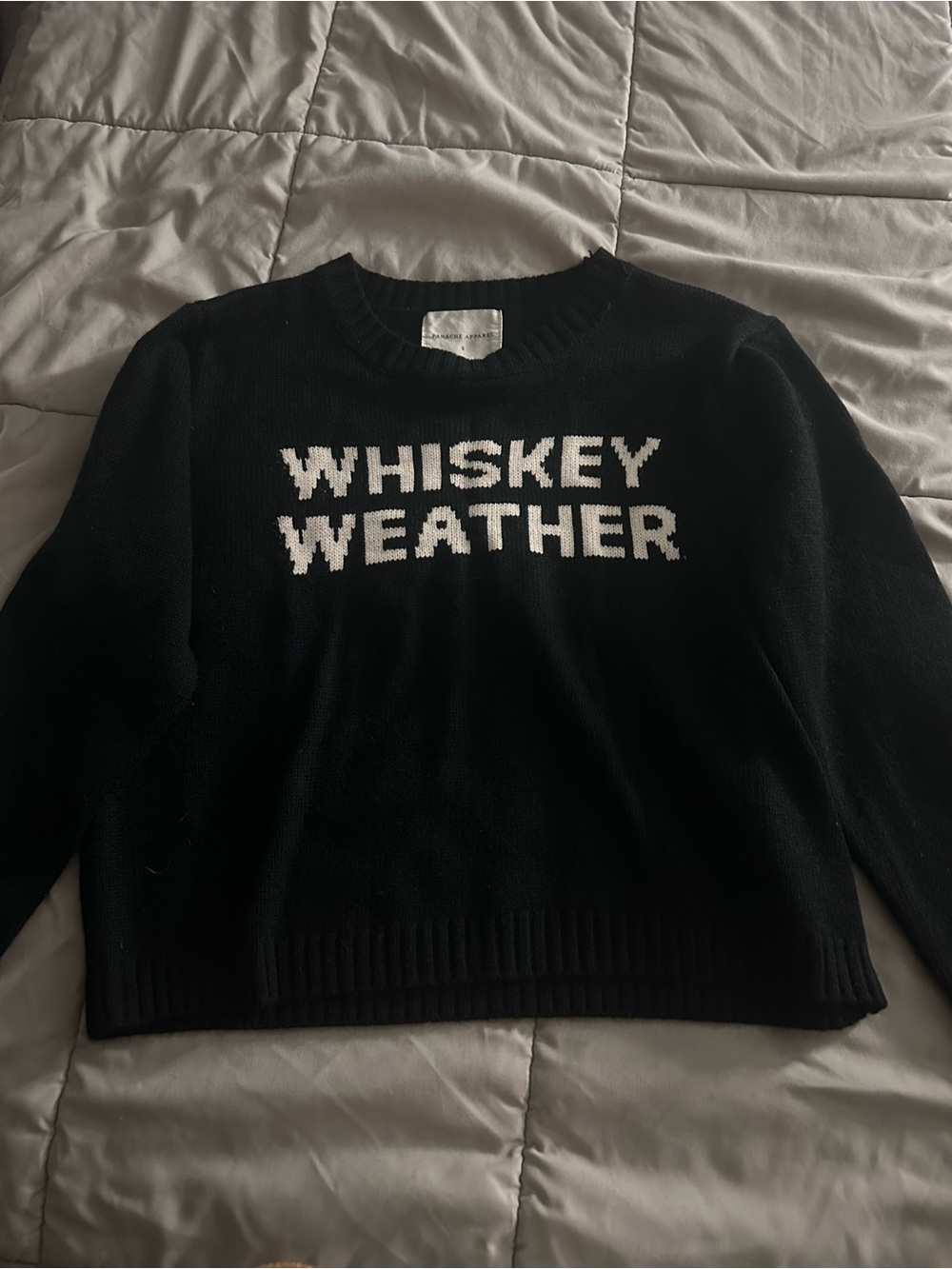 Whiskey Weather Black Women's Sweater